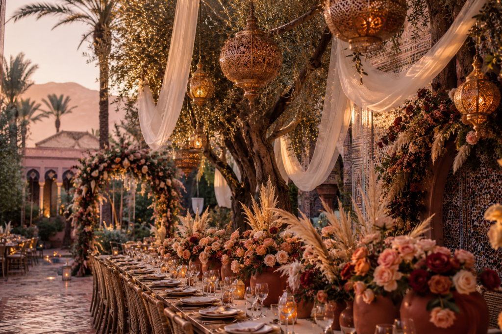 Décoration mariage Maroc