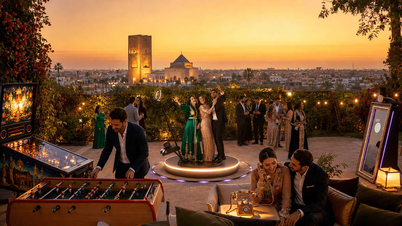 location de matériel événementiel à Rabat